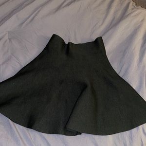 High waiting Pleaded skirt